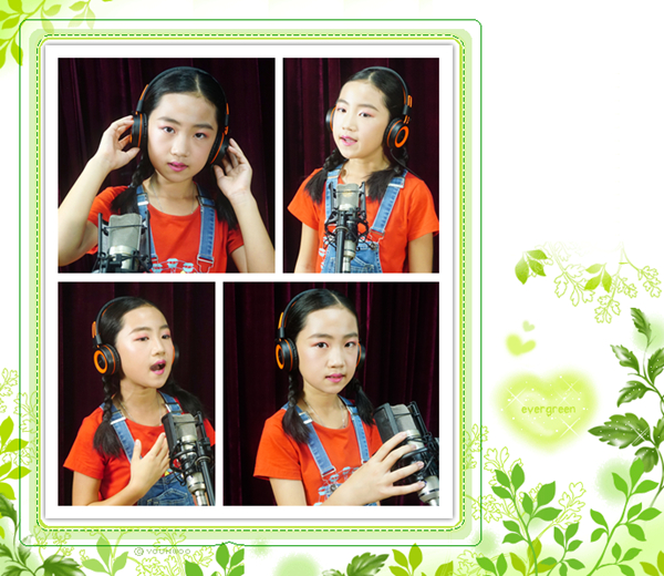 童声童气明星学员——朱容欣