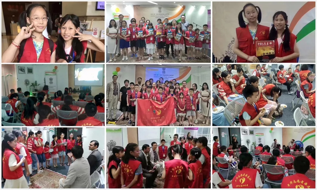 中华公益小记者参访印度驻广州总领事馆